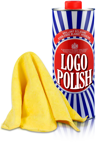 Logo Polish can with yellow duter